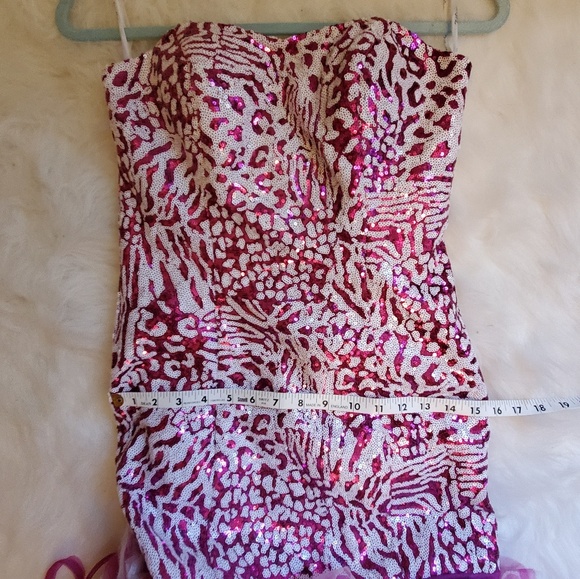 strapless corset prom dress w/backless option 4 - Picture 6 of 8